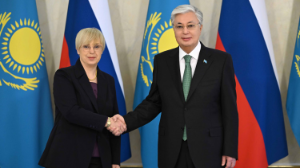 Состоялись переговоры Касым-Жомарта Токаева с Наташей Пирц-Мусар в узком формате