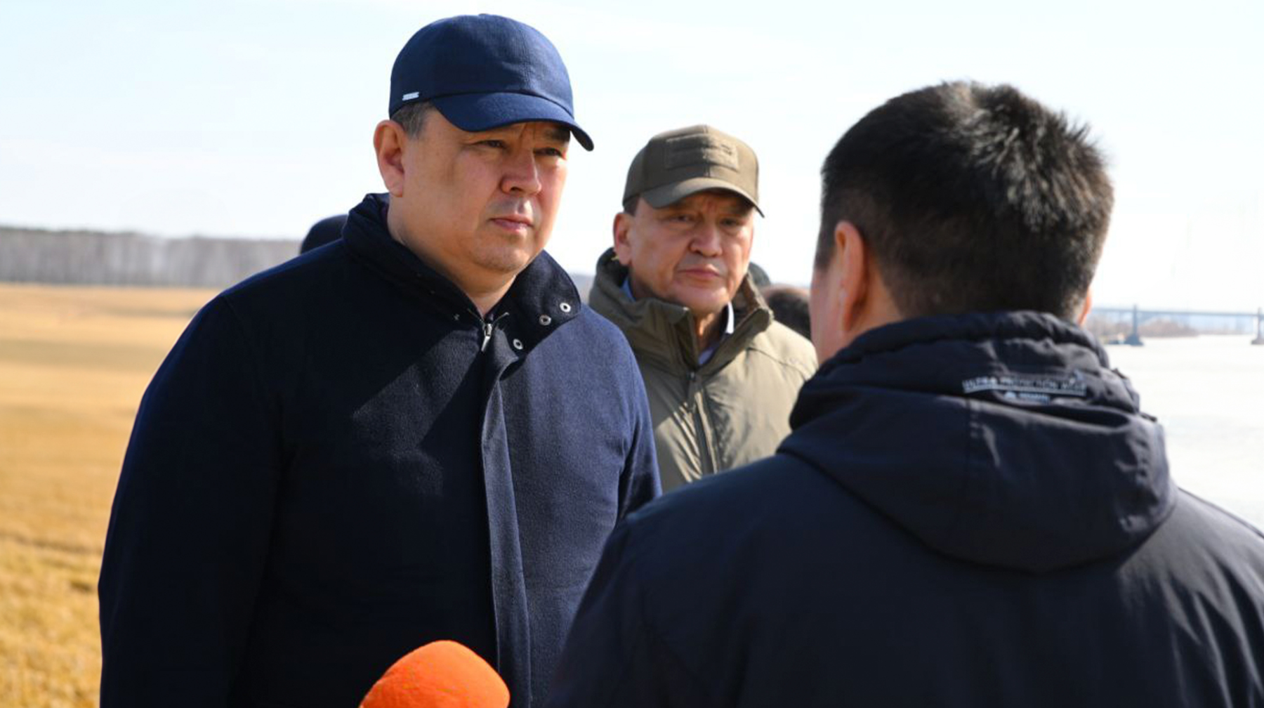 Прохождение паводков в СКО проверил Канат Бозумбаев