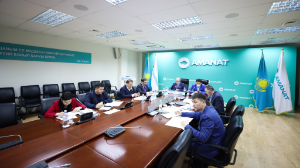 В партии «AMANAT» заслушали отчет о реализации предвыборных обещаний акима Шымкента 
