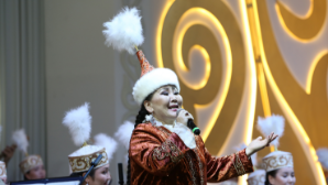 Меруеш Башайкызы выступила в Алматы