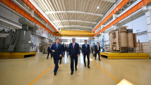 Президент посетил индустриальную зону «Тассай»