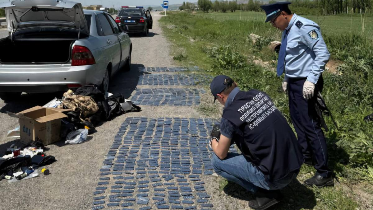 Более 12 тысяч наркосодержащих таблеток незаконно перевозили в Туркестанской области 