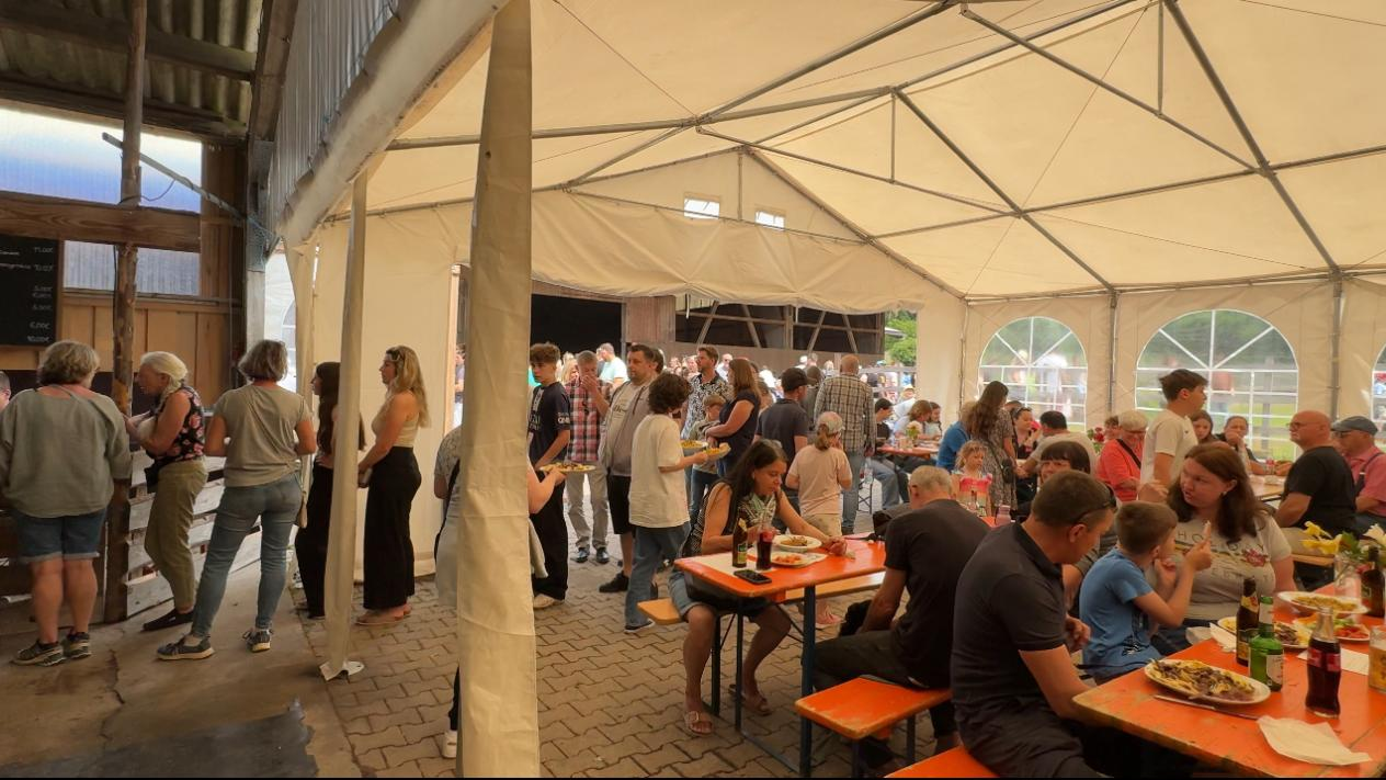В Вальдбрунне прошел по казахским традициям весенний праздник Qymyzfest