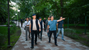 В Алматы благоустроят сквер возле театра им. Мусрепова