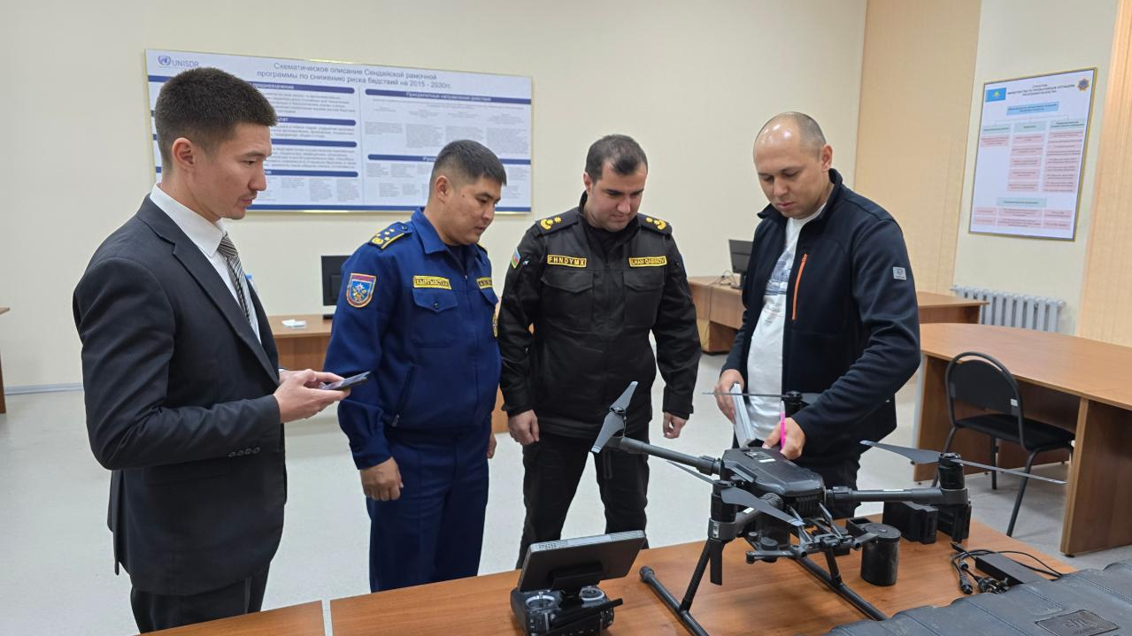 МЧС трех стран отработали применение беспилотников в Алматы