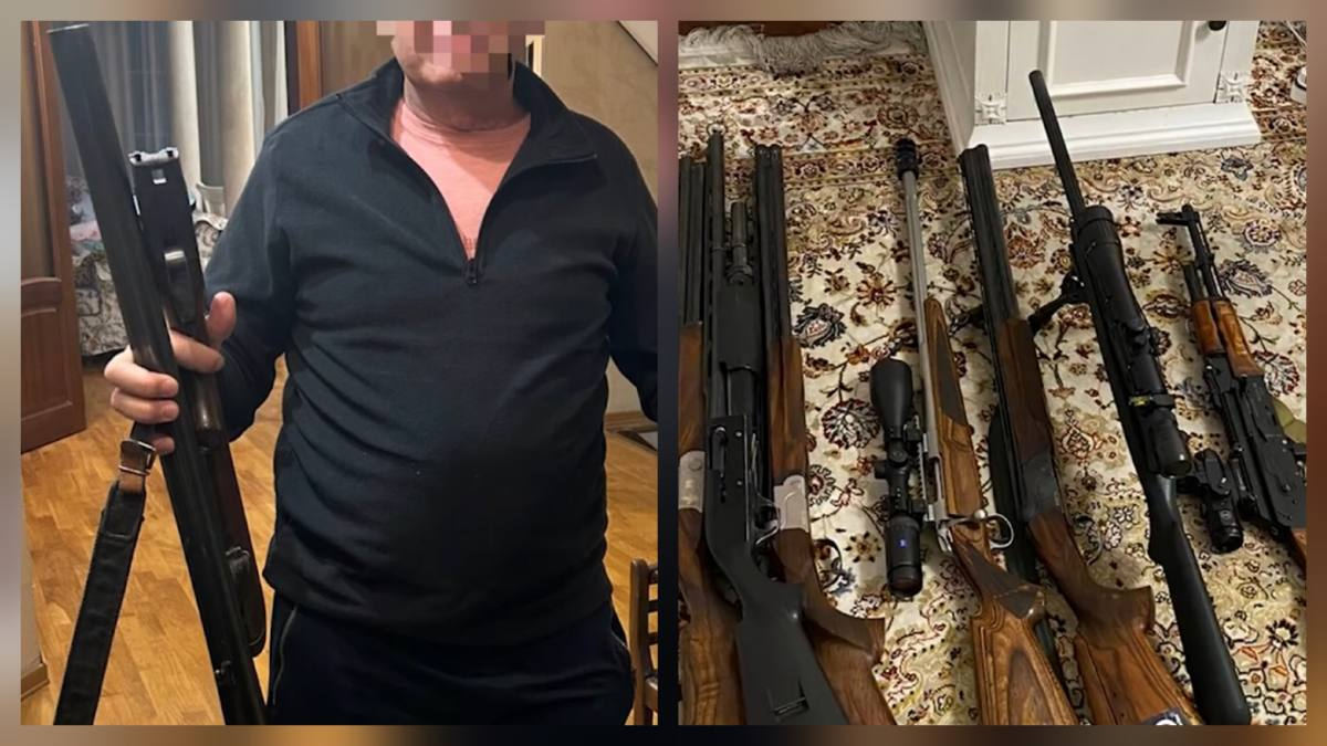Полиция жестко проверяет оружие у алматинцев