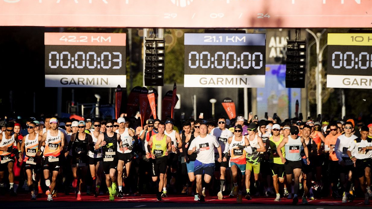 Главный старт осени Almaty Marathon пройдет 28 сентября и соберет 16 тыс. бегунов