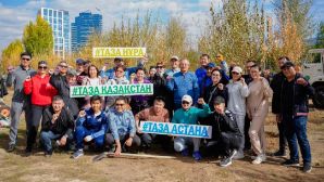 «Таза Қазақстан»: экологический месячник продолжается в Астане