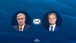 Глава государства направил телеграмму поздравления Президенту Литвы