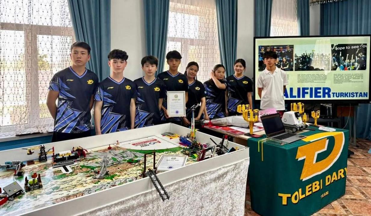 Юные инженеры из Туркестанской области поедут на «First championship» в США