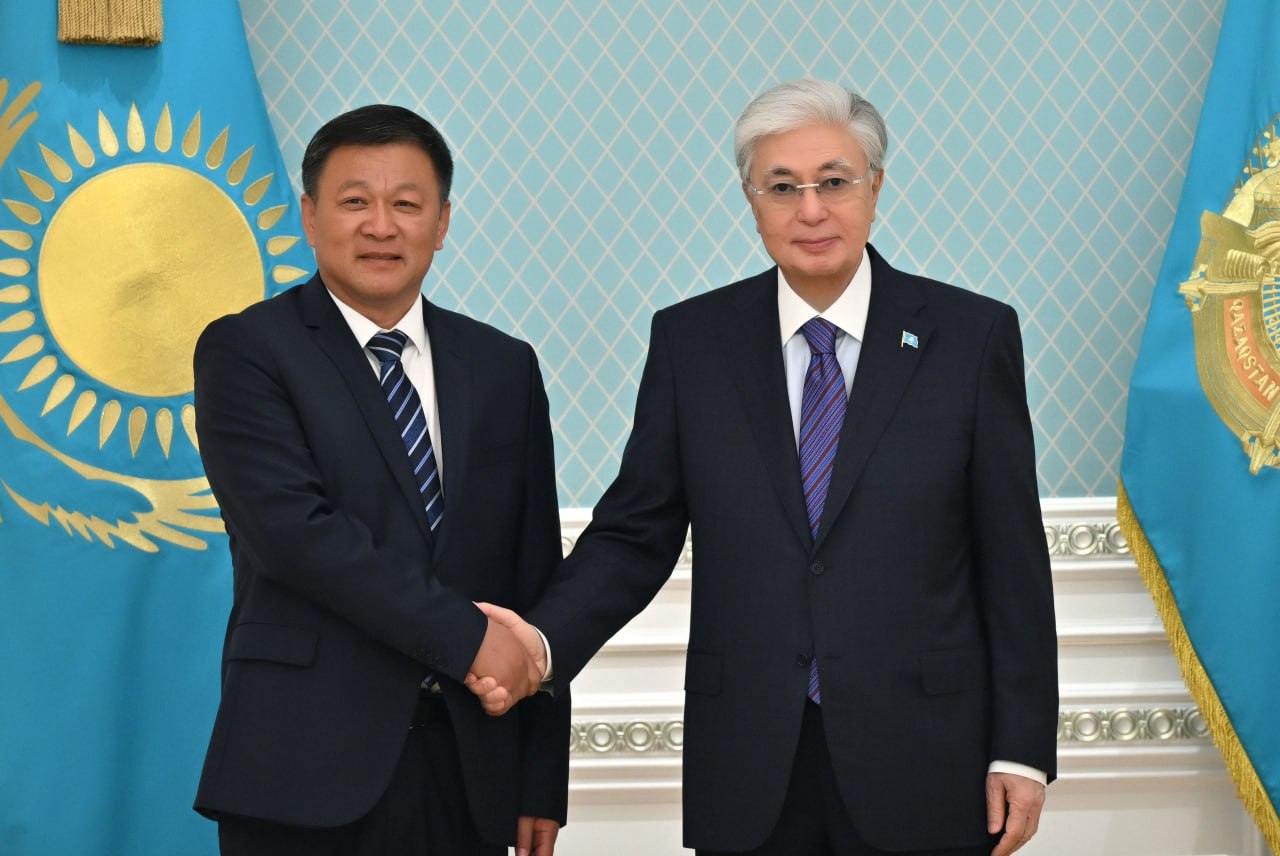 Глава государства принял председателя совета директоров компании Xinjiang Lihua Чжан Цихая