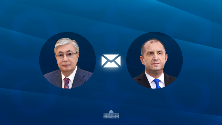 Токаев поздравил Румена Радева с избранием на пост Премьер-министра Республики Болгария