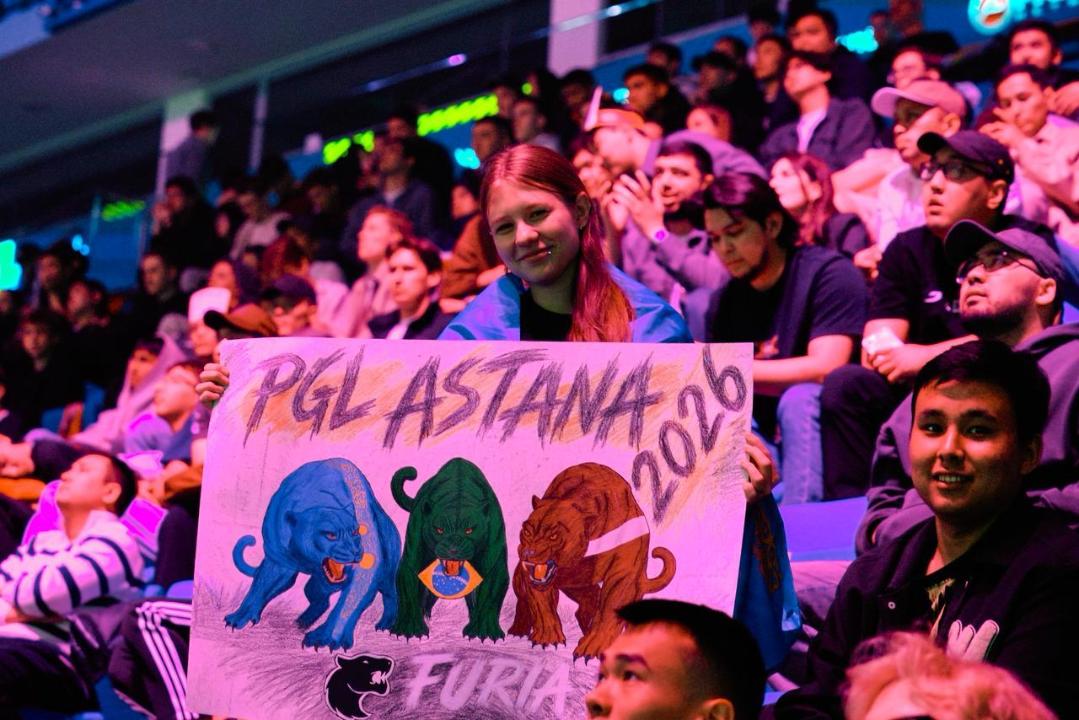 PGL Astana 2026: первый игровой день собрал около 7000 зрителей в столице