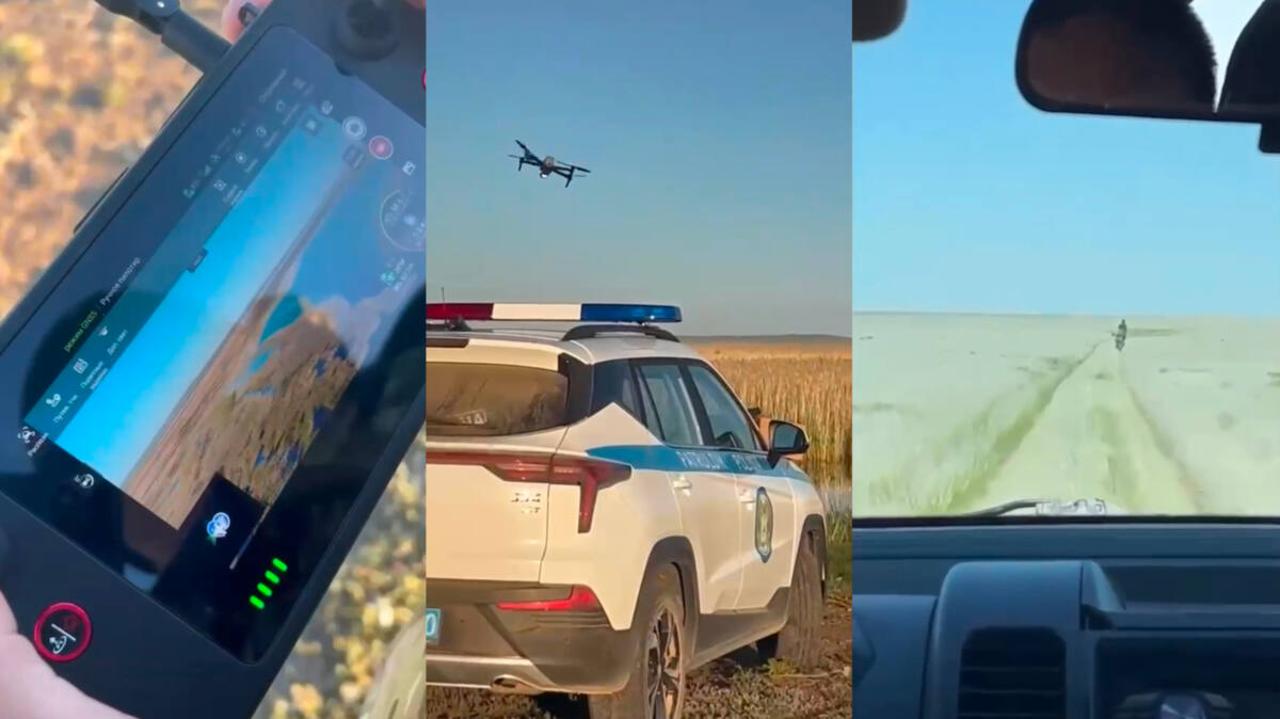Полиция нашла сельского жителя, заблудившегося в степи в области Улытау