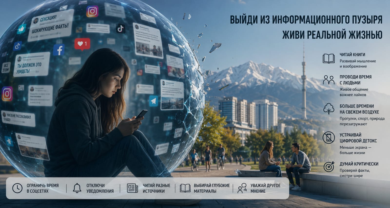 Как формируется «информационный пузырь» и почему из него сложно выйти