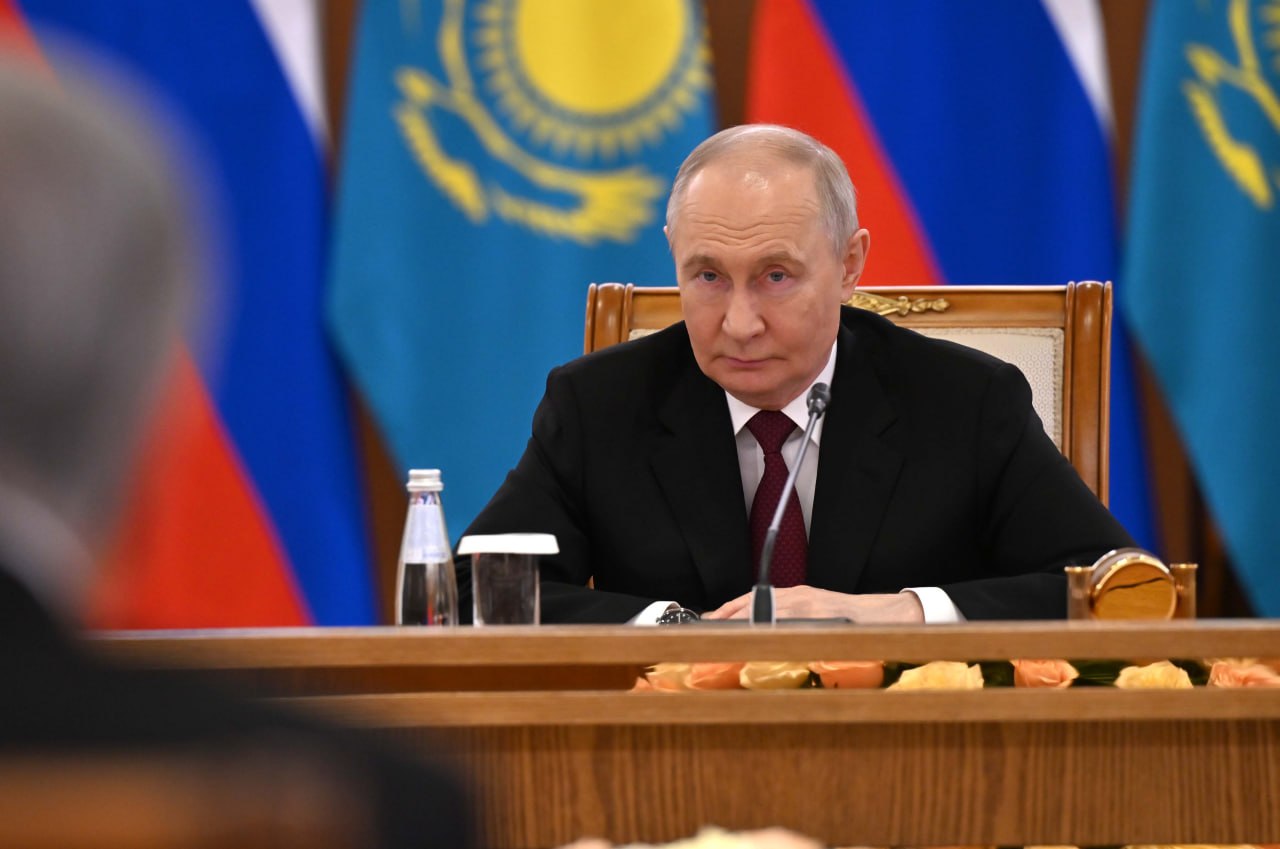 Путин заявил о динамичном развитии сотрудничества России и Казахстана