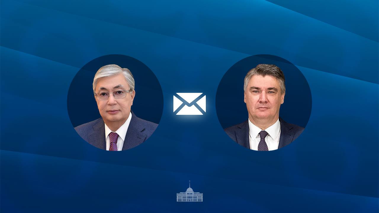 Глава государства направил поздравительную телеграмму Президенту Хорватии