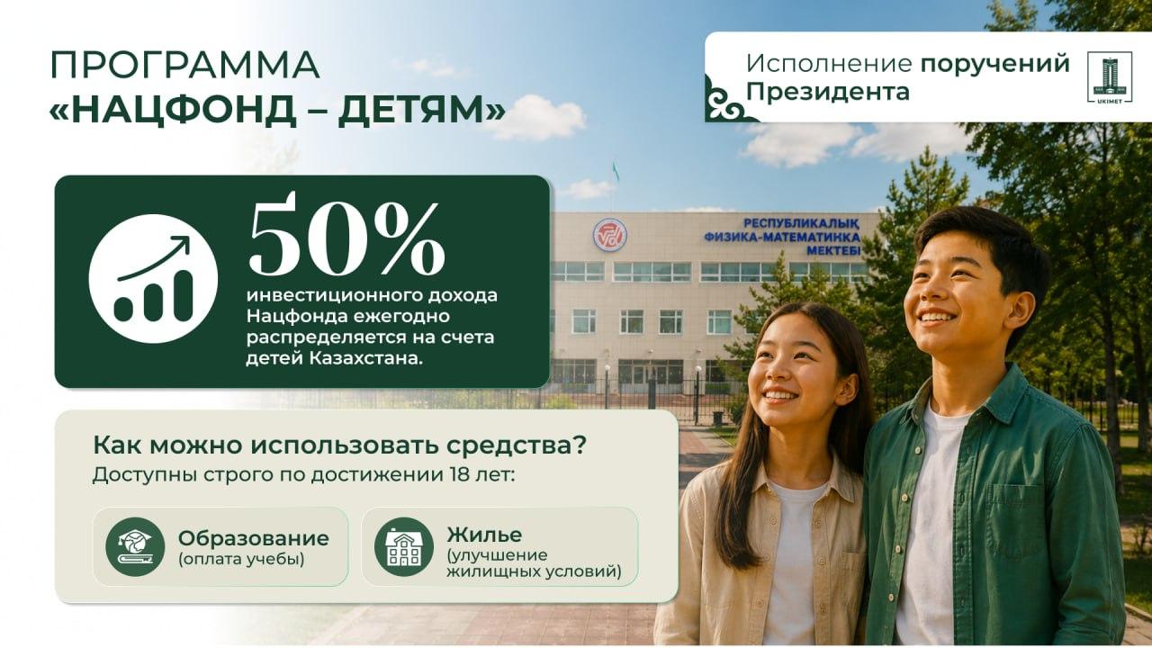 «Нацфонд – детям»: финансовый базис для будущего поколения