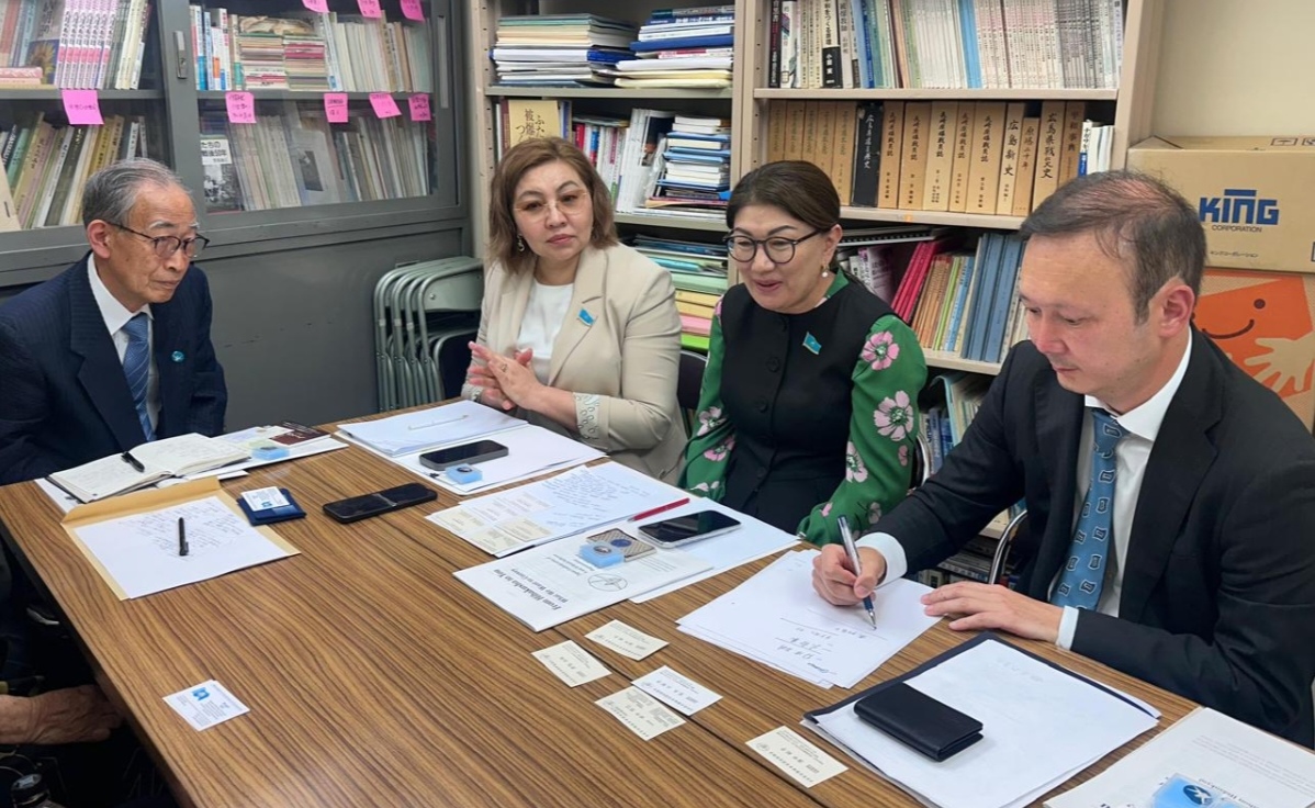 Историческая память и мир без ядерного оружия: Сенатор Бибигуль Жексенбай встретилась в Токио с лауреатами Нобелевской премии мира