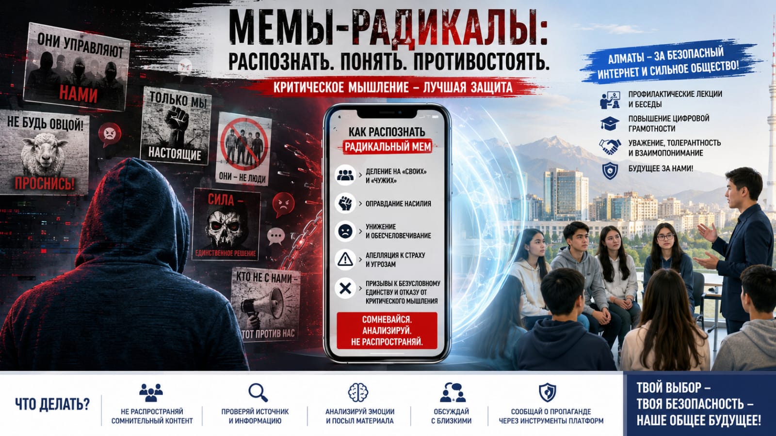 Мемы-радикалы как форма цифровой пропаганды: новые вызовы для общества