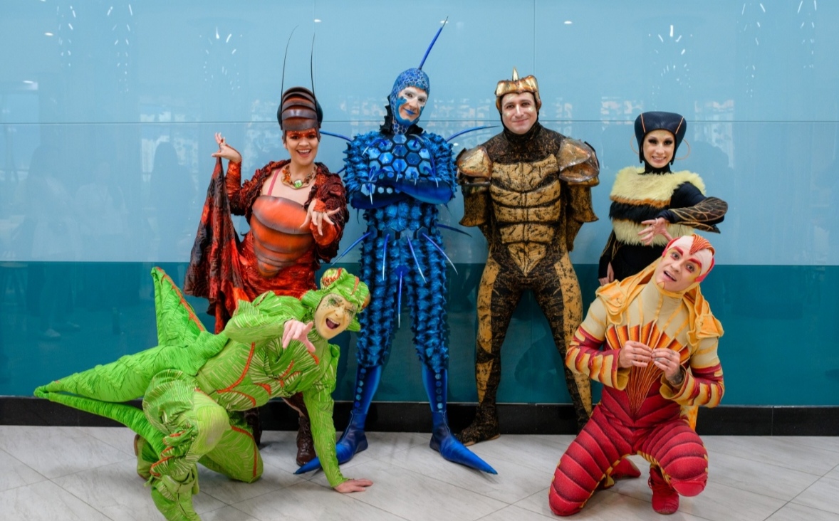 В Алматы проходят гастроли шоу OVO легендарного Cirque du Soleil