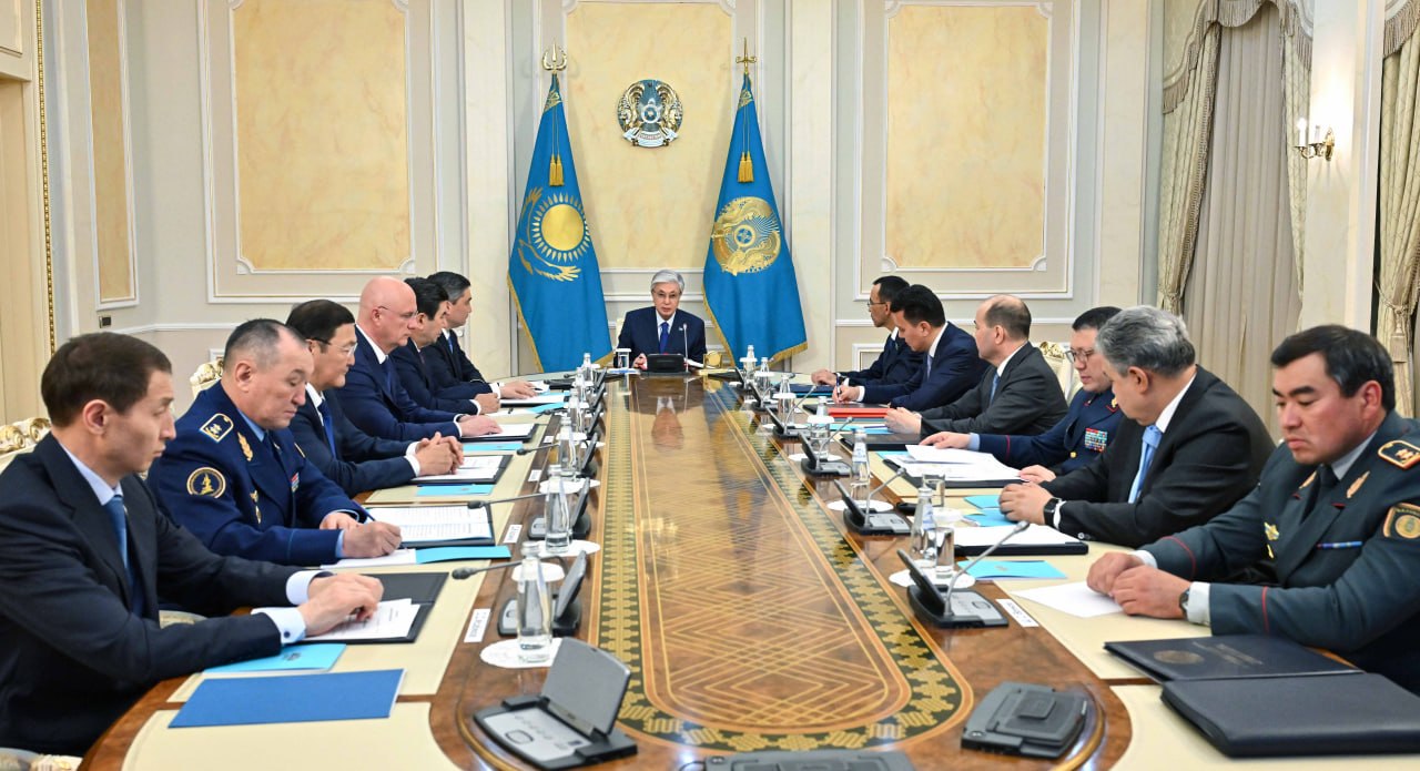 Токаев провел заседание Совета Безопасности Республики Казахстан