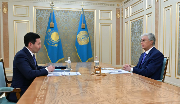 Президент принял председателя правления АО «Самрук-Қазына» Нурлана Жакупова