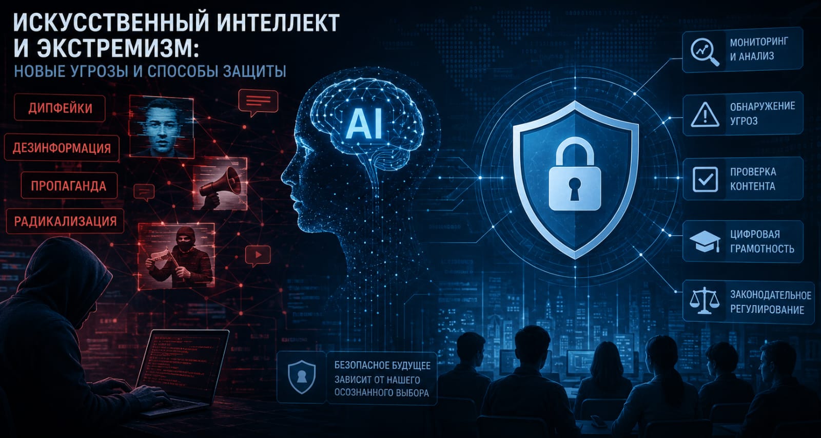Искусственный интеллект и экстремизм: новые угрозы и способы защиты