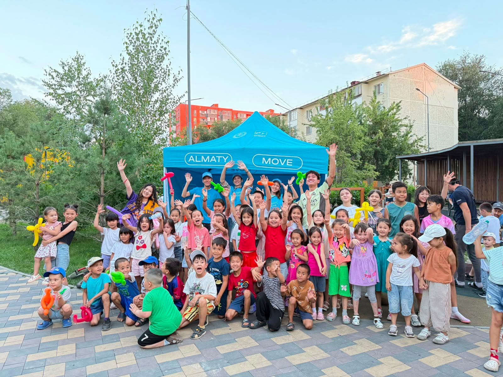 Спорт, йога и семейный отдых: в Алматы стартовал проект ALMATY MOVE