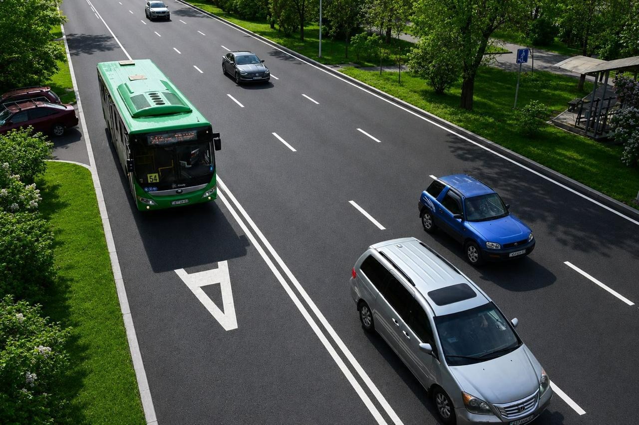 В Алматы с начала года проверили более 1,4 тыс. автобусов на соответствие экологическим нормам