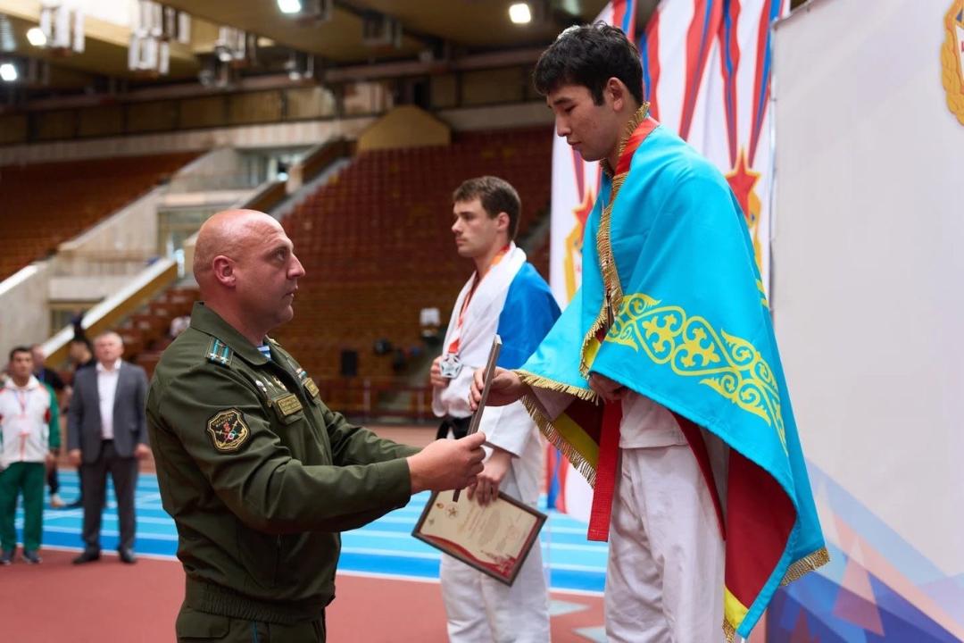 Сборная Казахстана успешно выступила на Чемпионате СНГ по армейскому рукопашному бою