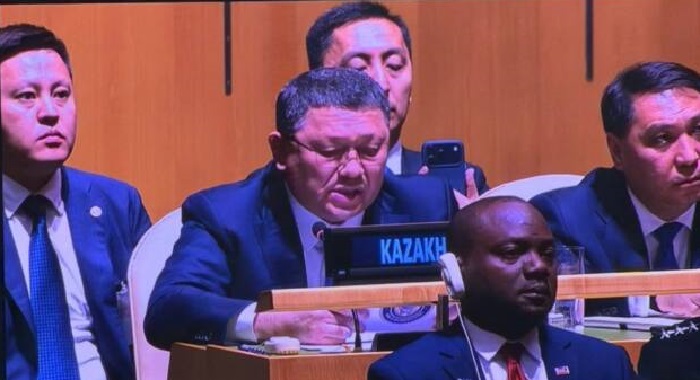 Министр внутренних дел Казахстана выступил на Полицейском саммите ООН