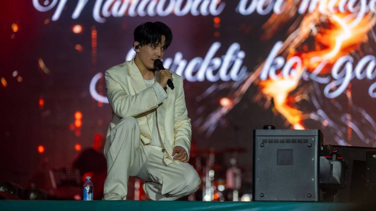 Концерт Димаша на ALTAI FEST собрал более 50 тысяч зрителей