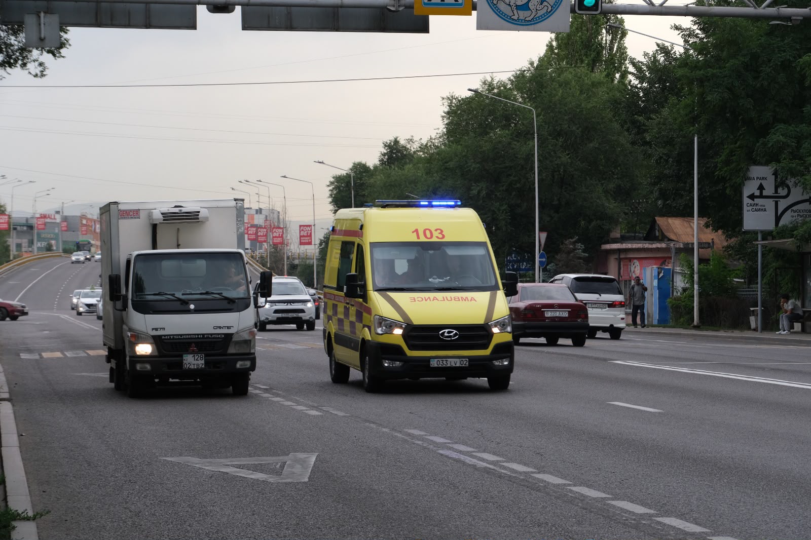 В Алматы с наступлением жары выросло число вызовов скорой помощи