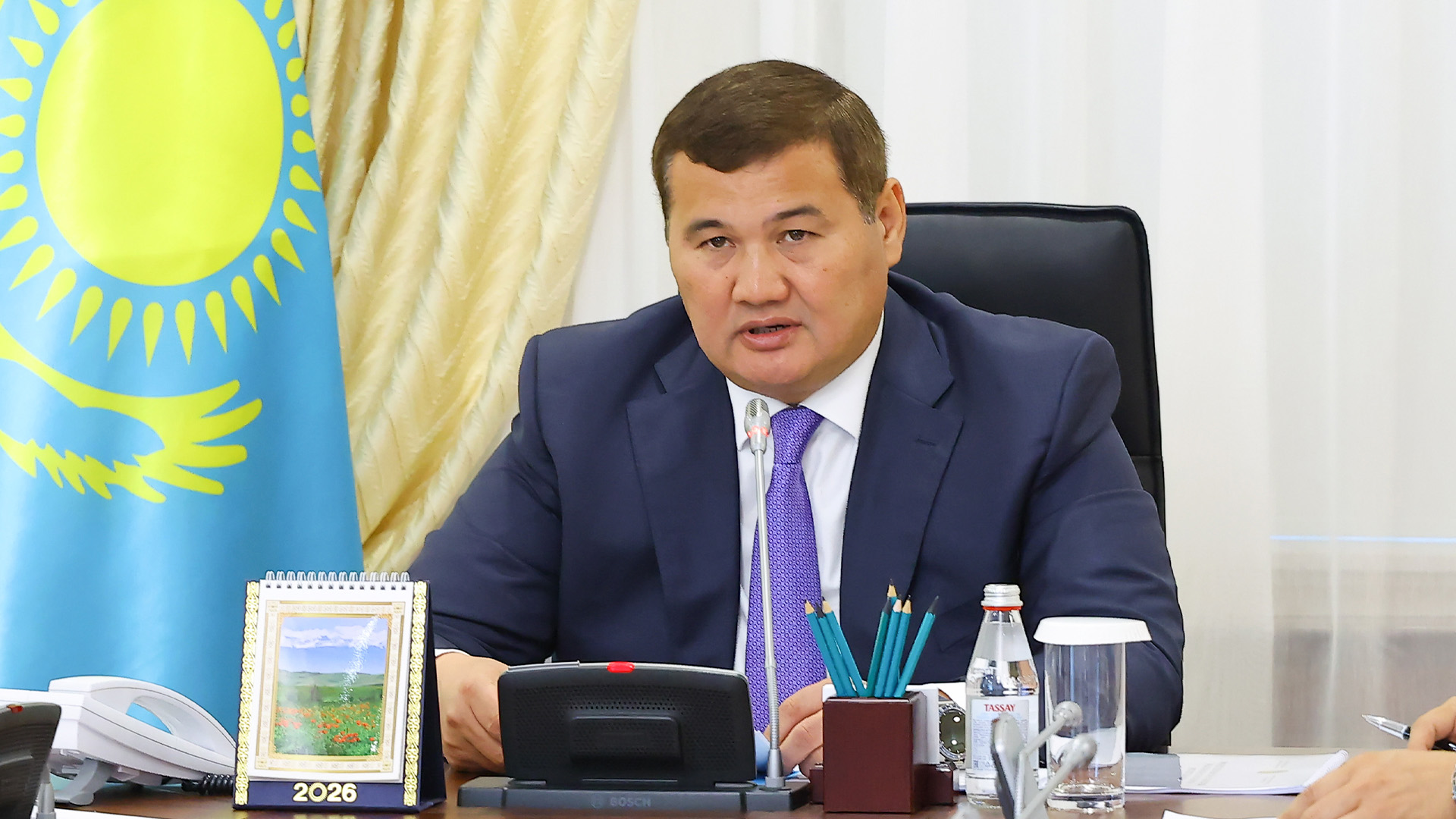 Нурлыбек Налибаев провел заседание МВК по промышленной политике