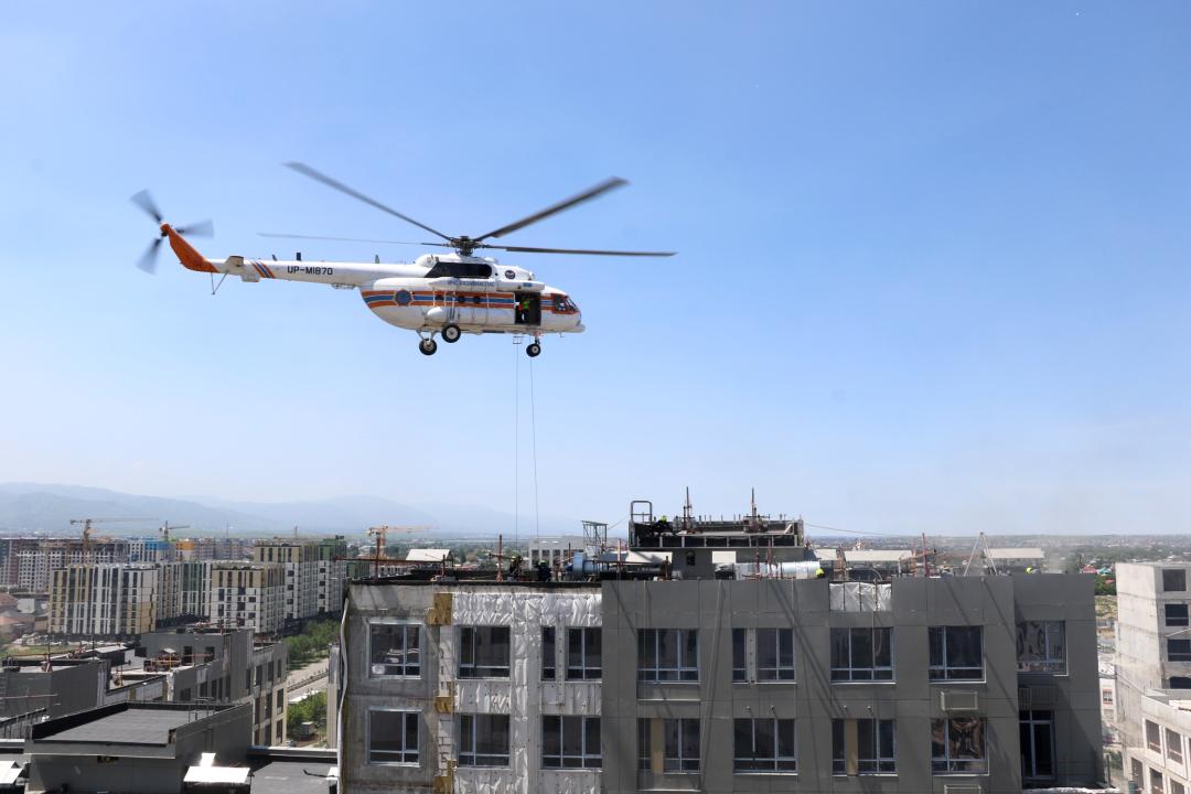 Авиация МЧС Казахстана выполнила почти 1,5 тысячи вылетов за полгода