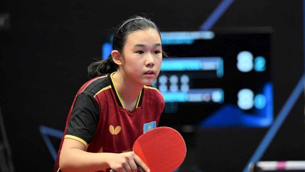 Жания Бекмухамбетова завоевала золото на WTT Youth Contender в Ташкенте