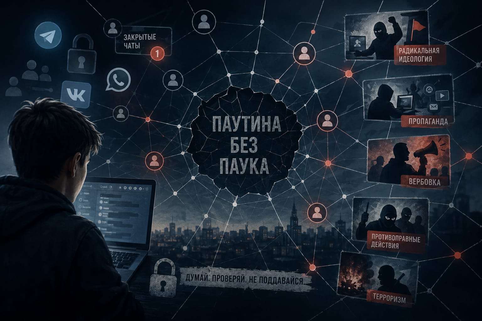 Паутина без паука: как устроены современные децентрализованные экстремистские сети