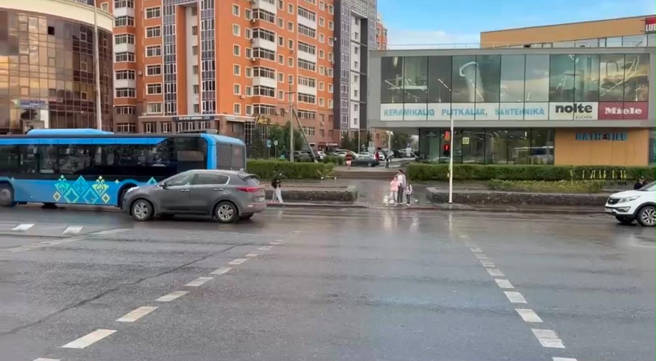 За день в Астане выпало около трети месячной нормы осадков