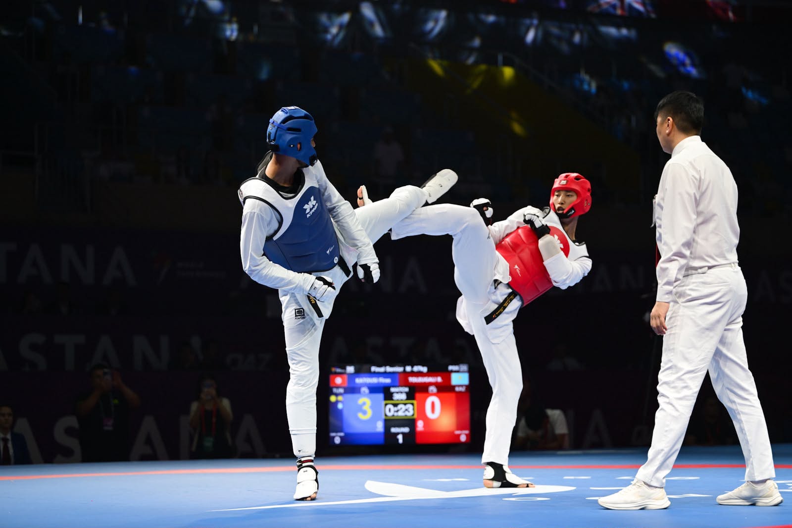 В Астане проходит международный рейтинговый турнир по таеквондо «Kazakhstan Open»