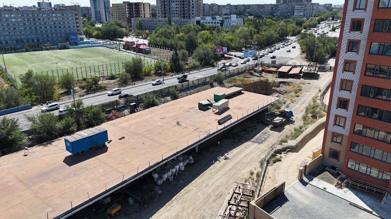 В Семее продолжается строительство нового автогужевого моста