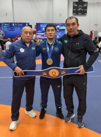 Казахстанский борец стал чемпионом мира по греко-римской борьбе